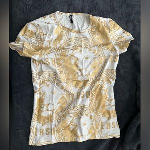 Gold T shirt Gianni Versace